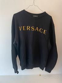 Felpa Versace Logo Oro