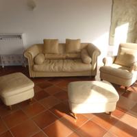 Composizione salotto Sofà Baxter in pelle