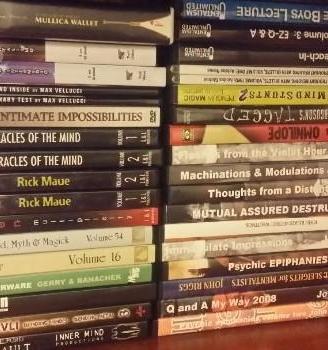 DVD di mentalismo, magia mentale e delle monete