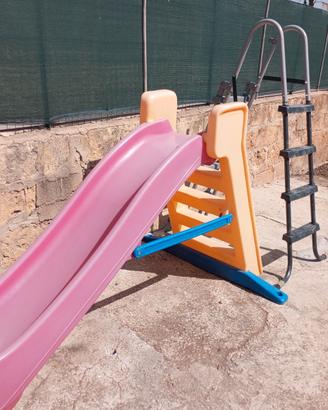 Piscina bestway con pompa,robot,scala e scivolo