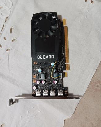 schede video NVIDIA QUADRO AMD RX570 4GB GTX1050TI