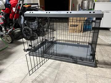 Kennel box cane con divisorio FERPLAST