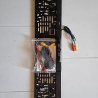 Porta Targa con Telecamera