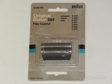 Lamina ricambio nuova rasoi Braun Flex Control 585
