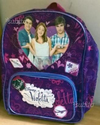 Zainetto violetta originale disney
