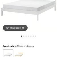 Struttura letto in legno