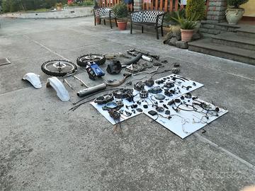 Yamaha YZF WRF 250 2001 2009 Ricambi Motore Carter