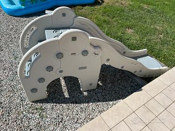 scivolo elefante per bambini