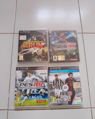 Giochi PS3 The Run Pes 2009 2012 Fifa 13