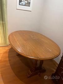 Tavolo in rovere massiccio