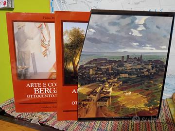 cofanetto 2 volumi Arte e costume a Bg. 800/900