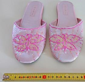 Ciabatte Deade De@de rosa con farfalla - tg. 39-40