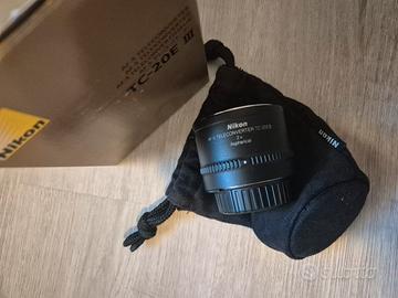 Nikon Nikkor TC-20E III 2x moltiplicatore