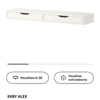 Mensola con cassetti Ikea