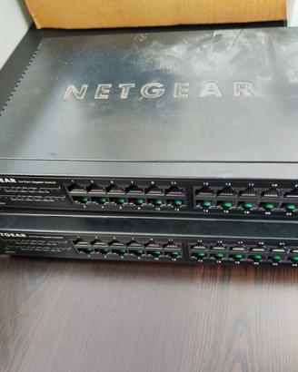 n.2 Switch NETGEAR GS324 Gigabit Ethernet 24 porte
