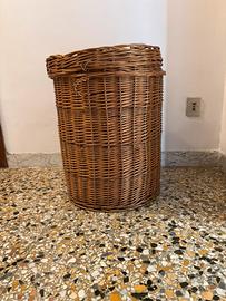 Cesto in vimini.