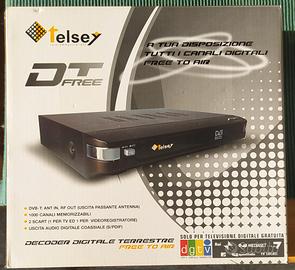 Decoder digitale terrestre Telsey Dt free 