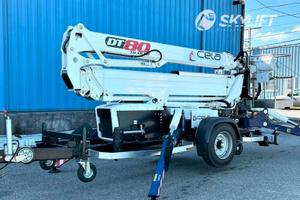 Piattaforma aerea trainabile Cela DT Trailer 25