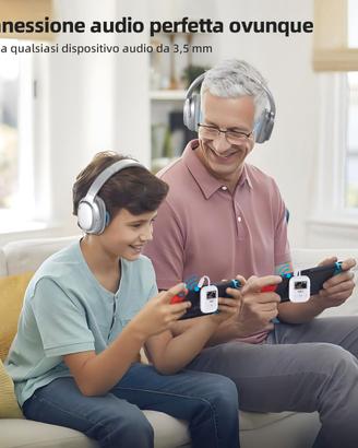Trasmettitore Bluetooth per TV Supporta 2 Cuffie