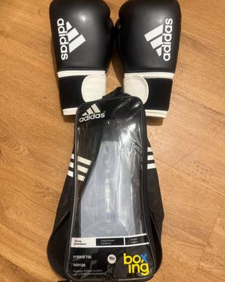 Guantoni da boxe Adidas Hybrid 100 10 + custodia