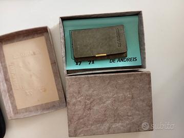 Portachiavi in pelle vintage De Andreis