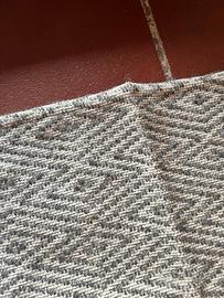 Tappeto IKEA a rombi binachi e grigi lavabile