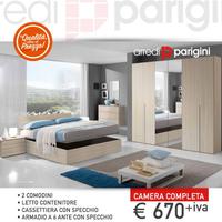 Camera da letto moderna PROMO 3P'5