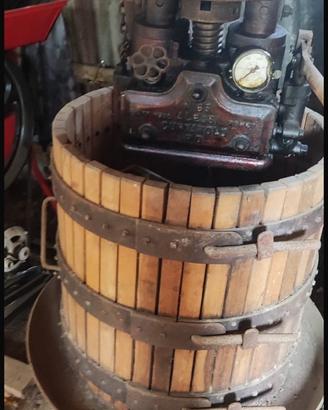 Torchio hidraulico per uva