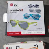 occhiali cinema 3d lg