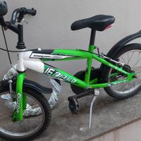 Bicicletta bambino Diablo 16 6-10 anni +Accessori