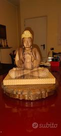 Buddah Legno massello unica radice