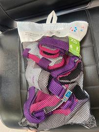 Protezioni e casco pattini  xs 6-10 anni