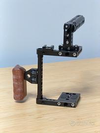 Cage Rig Universale – Maniglia Legno + Top Handle