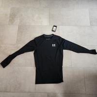 Under Armour HeatGear maglia compressione nera M