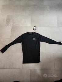 Under Armour HeatGear maglia compressione nera M