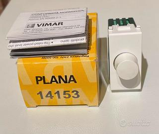 DIMMER DEVIATORE PUSH VIMAR PLANA 14153 NUOVO