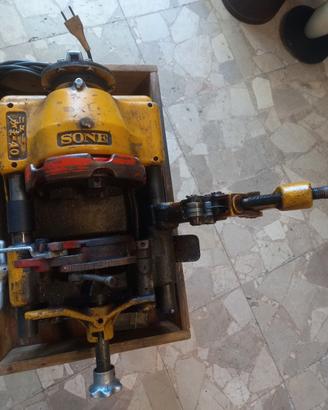 filettatrice elettrica per tub i. SONE 