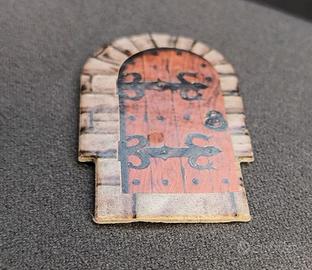 HeroQuest MB Porta chiusa - Ricambio Originale