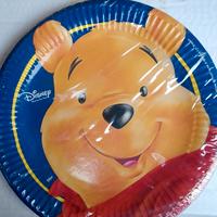 Disney piatti e bicchieri feste bimbi .