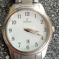 Orologio Festina uomo donna quarzo acciaio inox