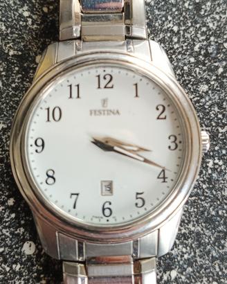 Orologio Festina uomo donna quarzo acciaio inox