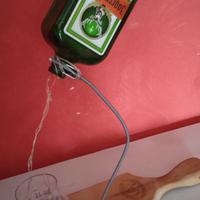 lampada artigianale jagermeister 