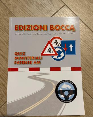 Libri scuola guida patente AM