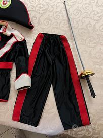 Costume vestito di carnevale Carabiniere Alta Uniforme bambino da 4 a 6 Anni