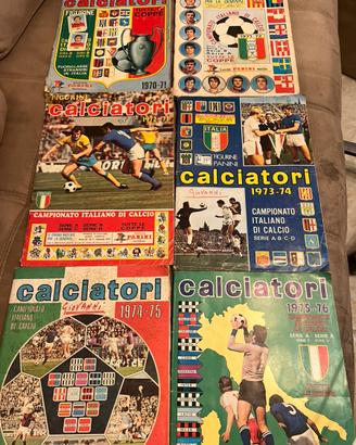 Album vintage panini calciatori dal 1960