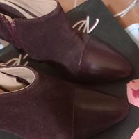 Scarpe di camoscio e pelle