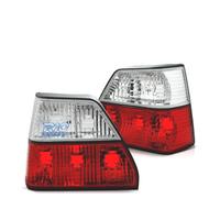 FANALI VOLKSWAGEN VW GOLF 2 83-91 ROSSO BIANCO