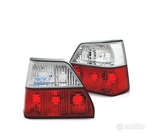 FANALI VOLKSWAGEN VW GOLF 2 83-91 ROSSO BIANCO