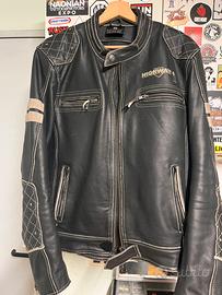Giubbotto in pelle per moto
