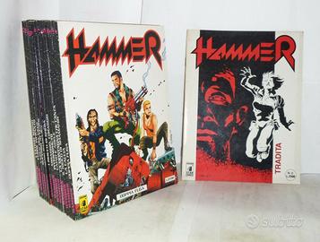 Fumetti cyberpunk italiano serie Hammer vintage 90